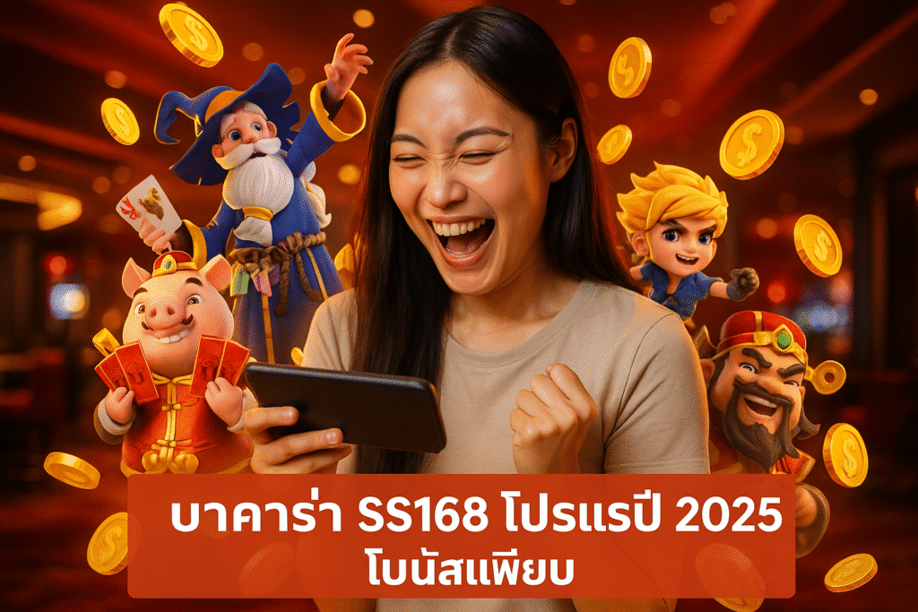 บาคาร่า SS168 โปรแรงปี 2025 โบนัสเพียบ
