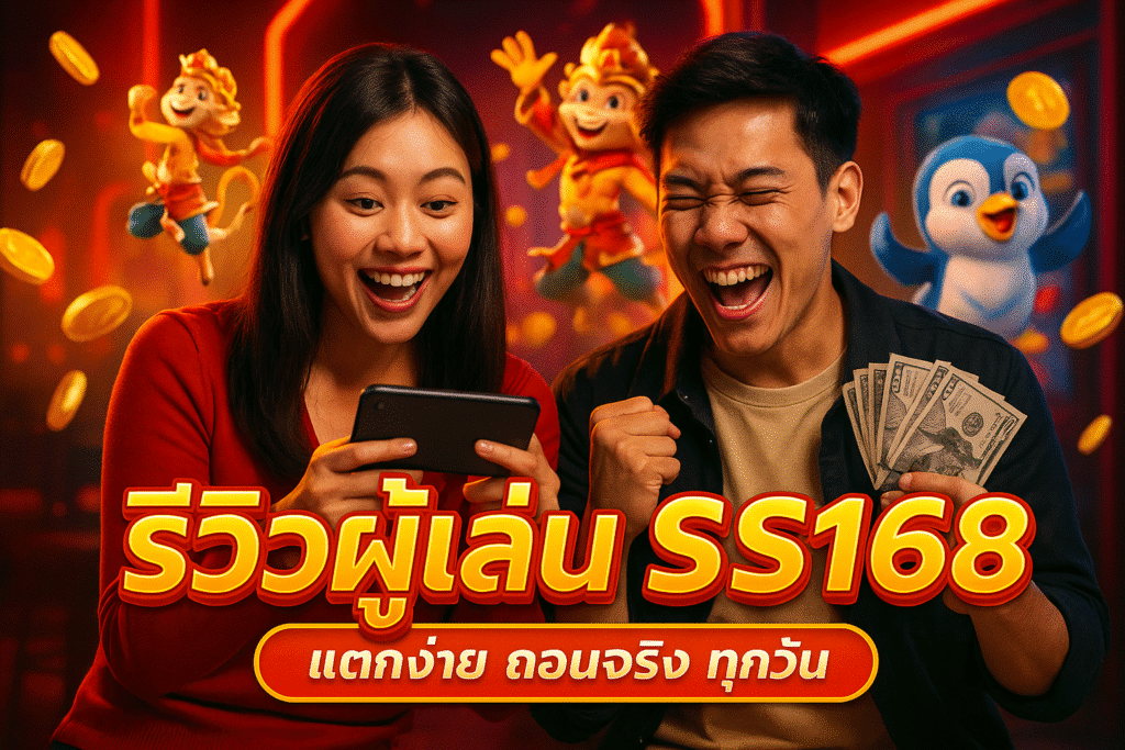 รีวิวผู้เล่น SS168 : แตกง่าย ถอนจริง ทุกวัน